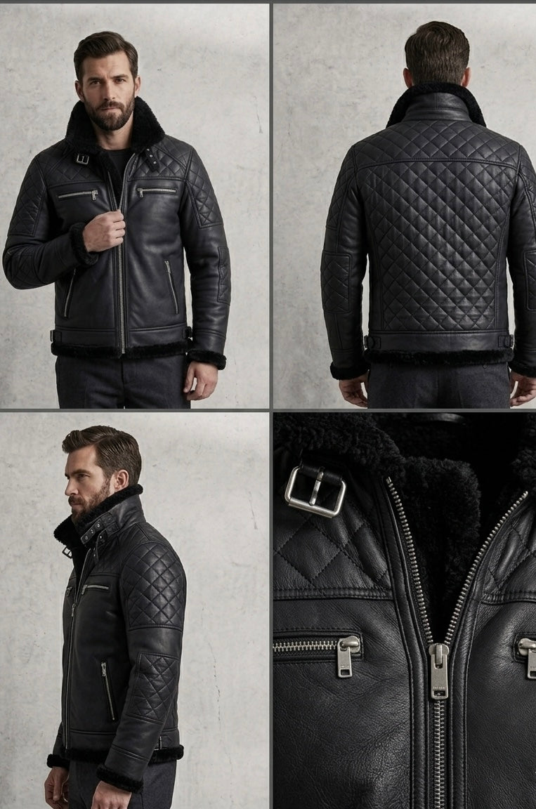 The Bison Nappa Shearling Aviator