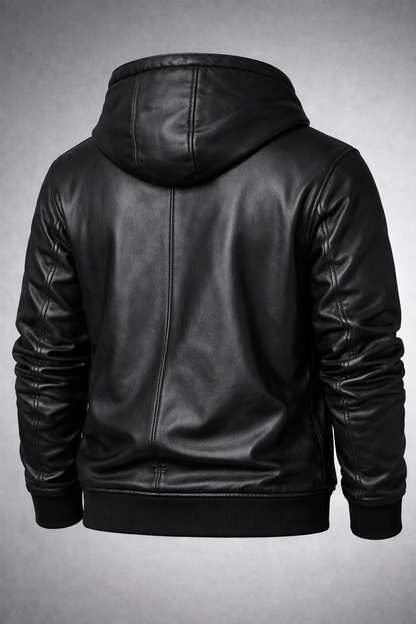 Egoistic Titan Hoodie Black Leather