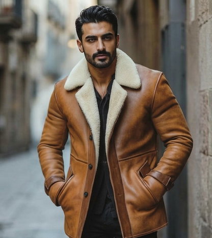 Terra Luxe Shearling Coat