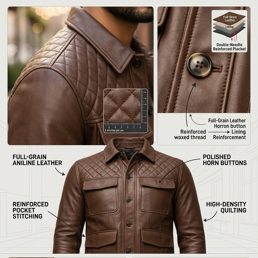 The Onyx Quilted Jacket