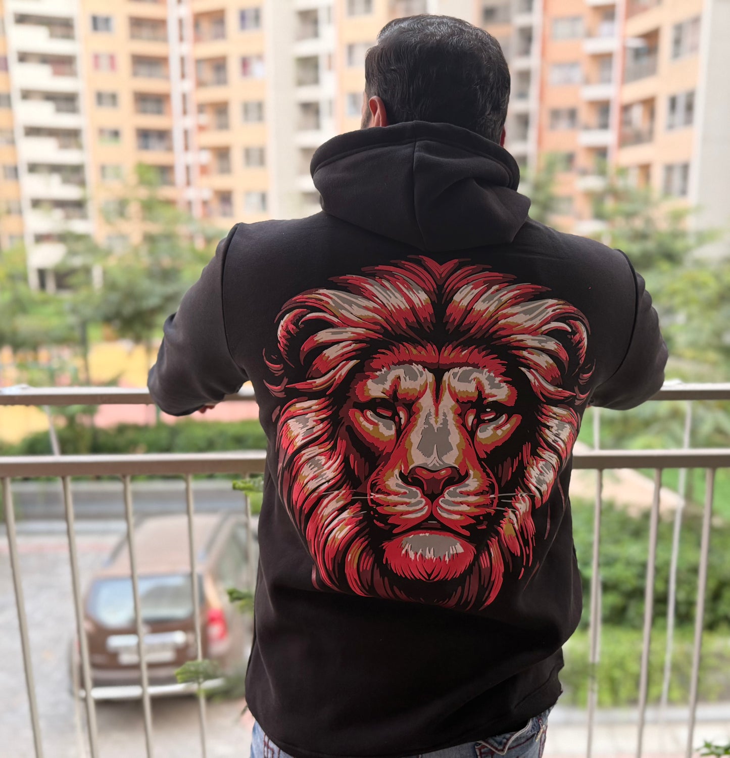 Lion Hoodie (Radium Design)