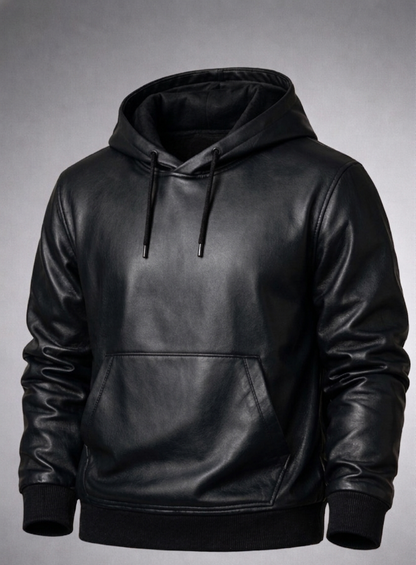 Egoistic Titan Hoodie Black Leather