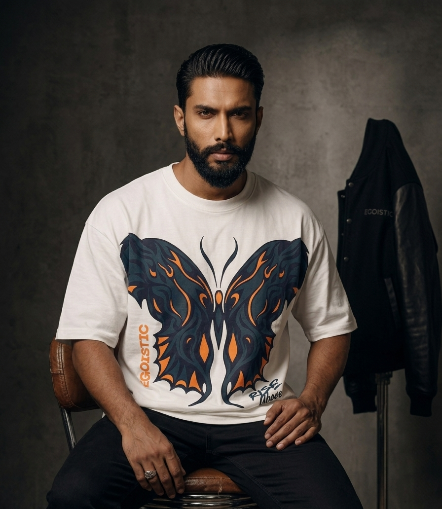 “THE BUTTERFLY” Oversized T-Shirt